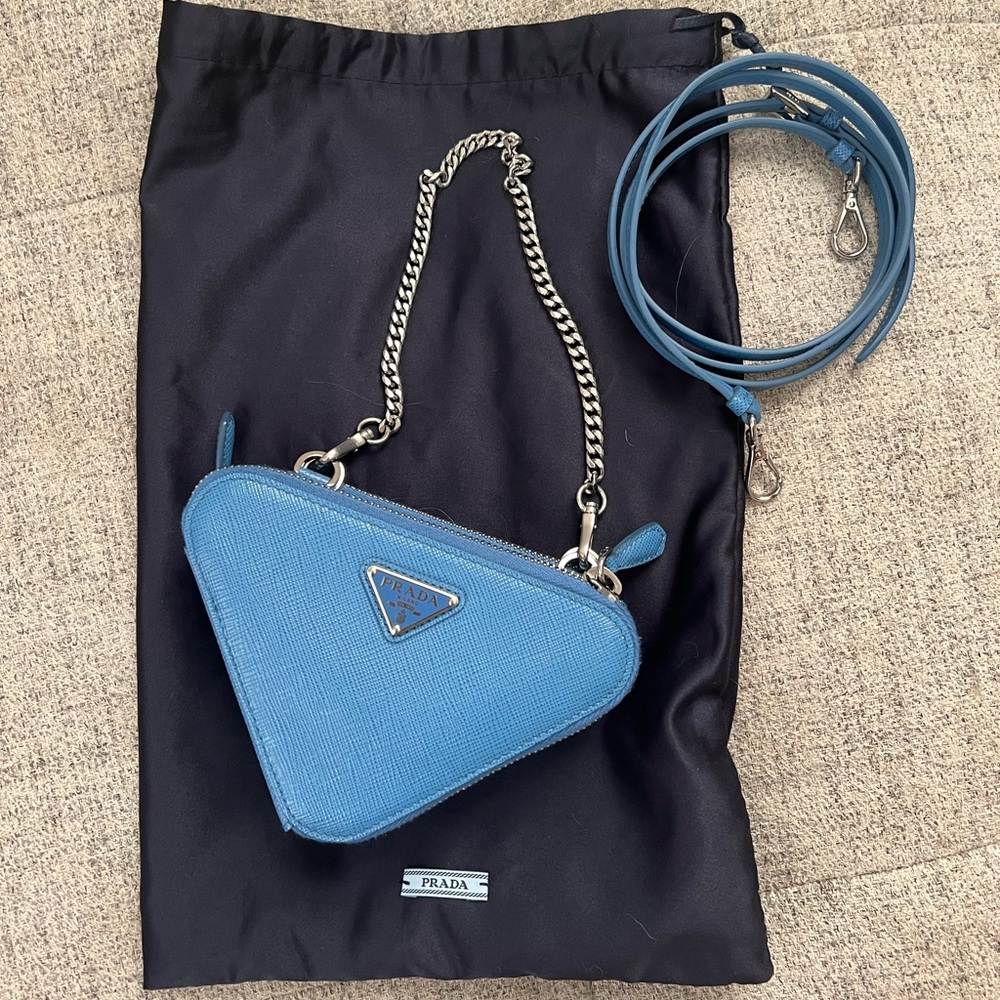 Prada Blue Crossbody Bag